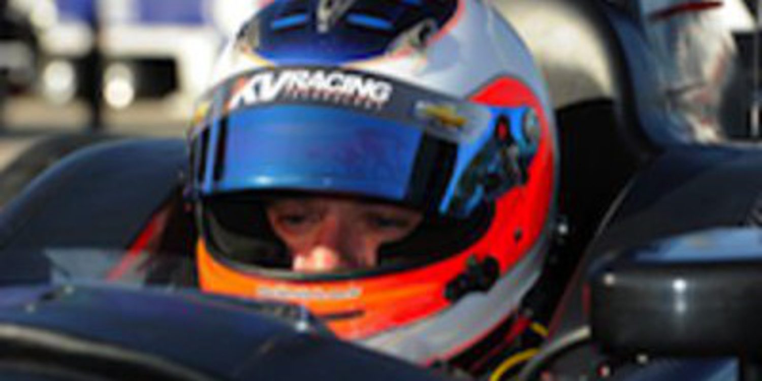 Rubens Barrichello alargó su programa de test a un tercer día con KV Racing