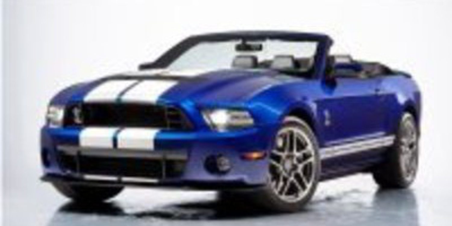 Ford ha presentado el Mustang Shelby GT Convertible en el salón de Chicago
