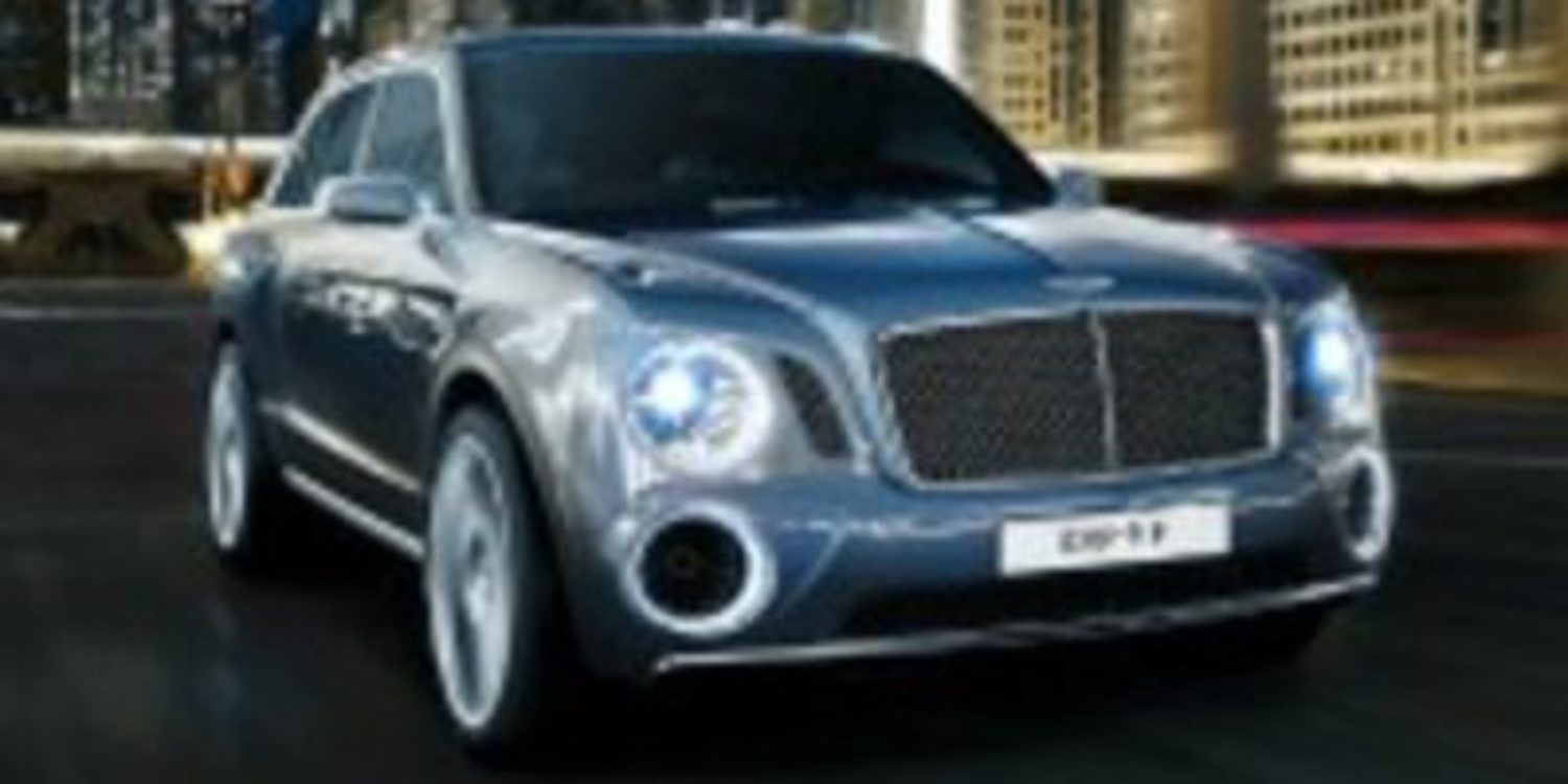 El SUV de Bentley se llama EXP 9 F Concept