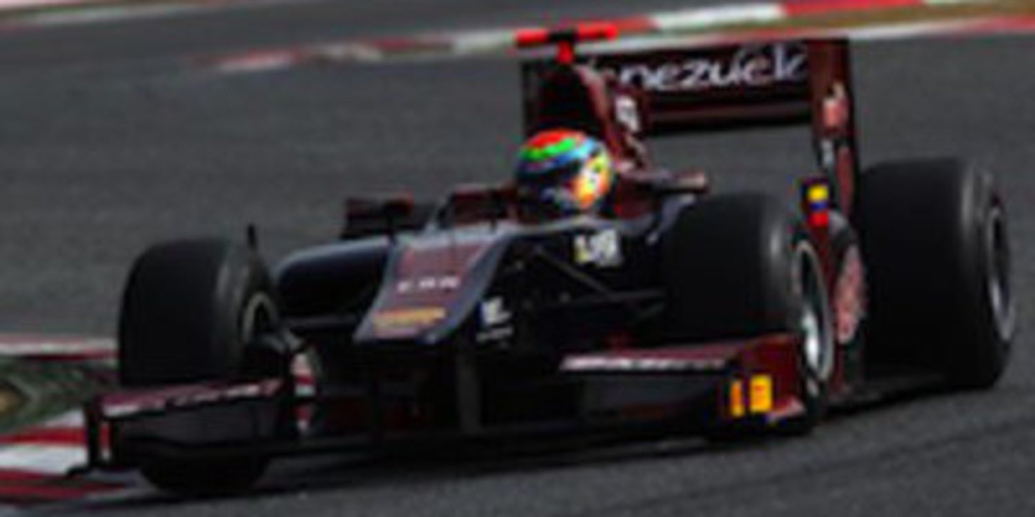 Fabrizio Crestani marca el ritmo en la primera jornada de test de GP2 en Montmeló
