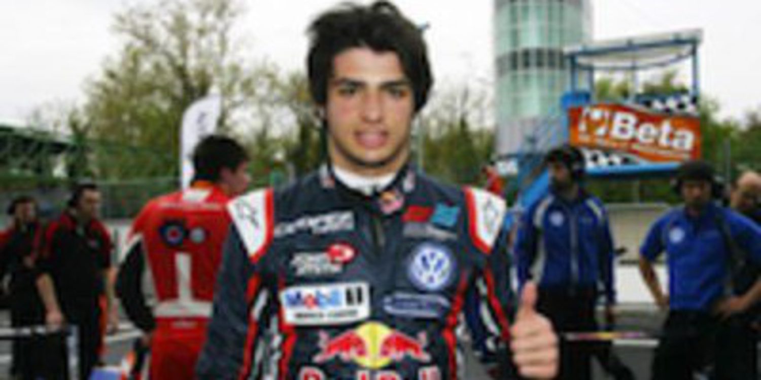 Reparto de poles entre Carlos Sainz Jr y Félix Serralles para Monza en F3 Británica