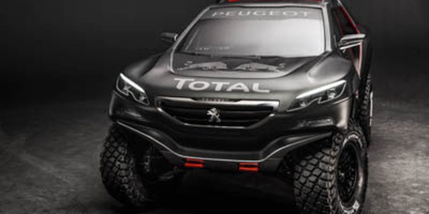 Este es el Peugeot 2008 DKR que estará en el Dakar 2015