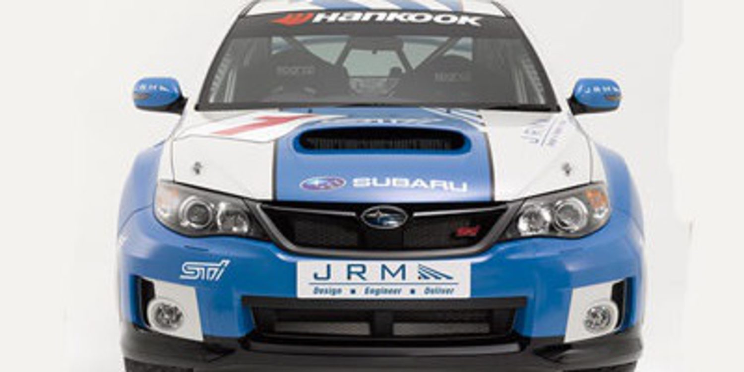 Mark Higgins con el Subaru WRX STi de JMR en el ERC