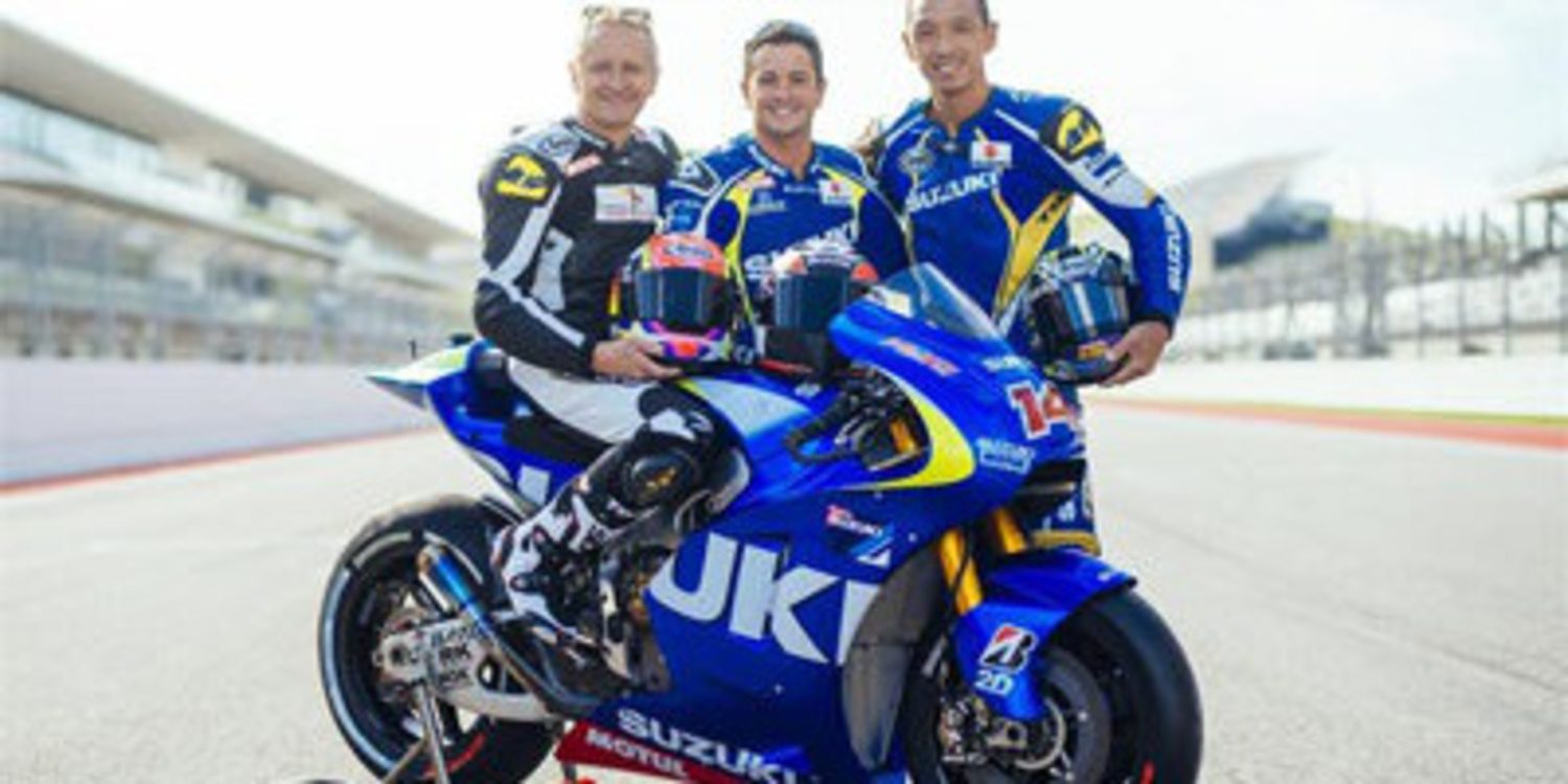 Suzuki MotoGP cierra con más trabajo el test en Austin