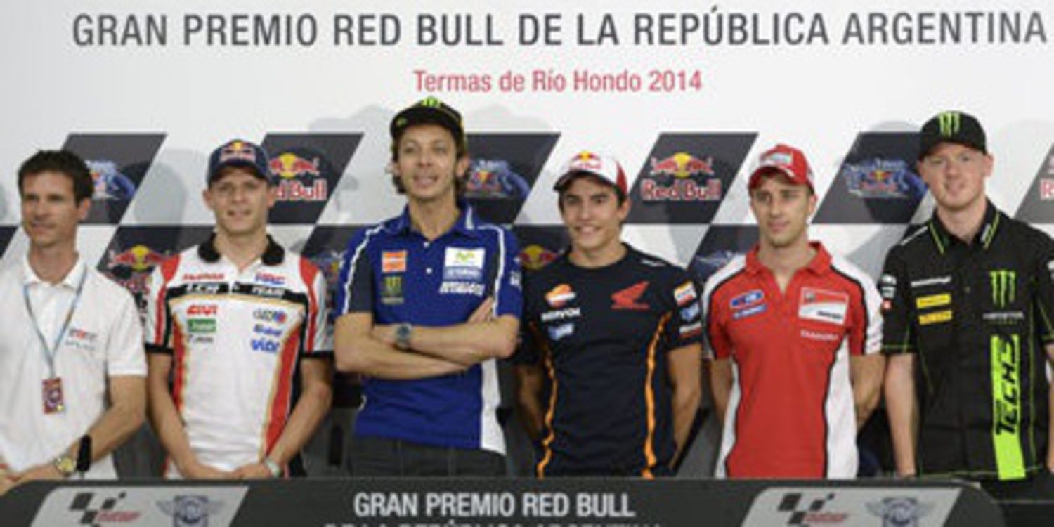 Rueda de prensa oficial del GP de Argentina de MotoGP 2014