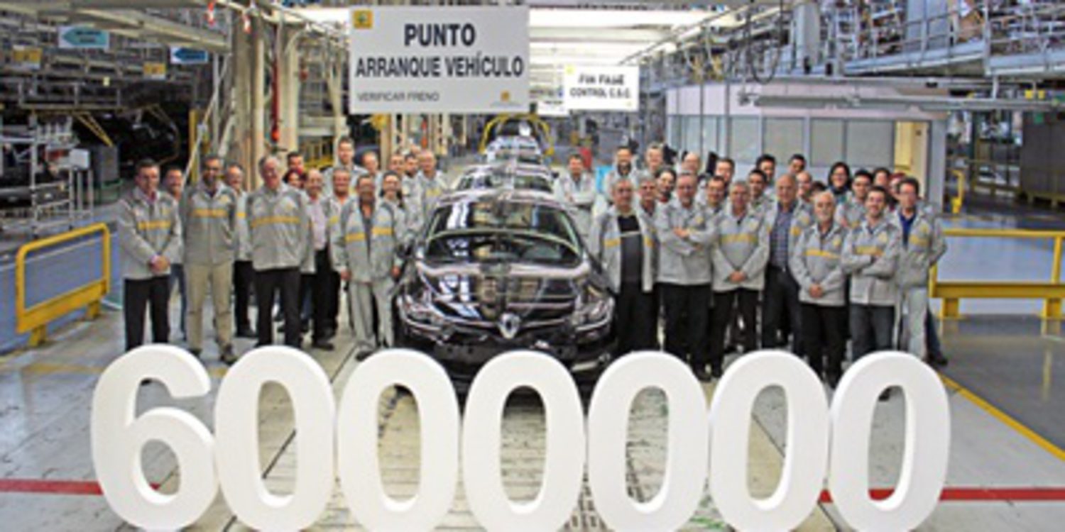 Renault fabrica en Palencia el vehículo 6 millones
