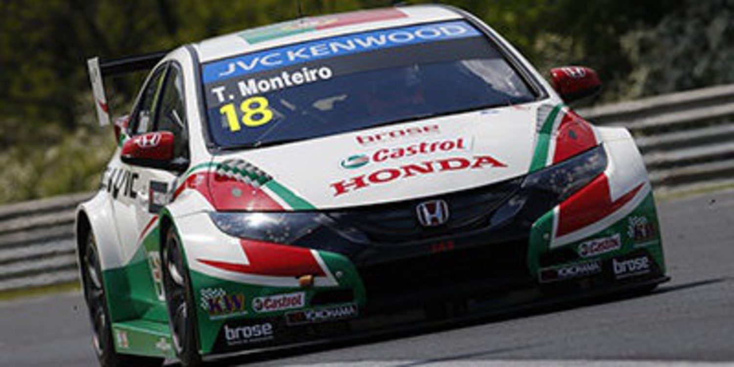 Honda ruge en el primer día del WTCC en Hungaroring