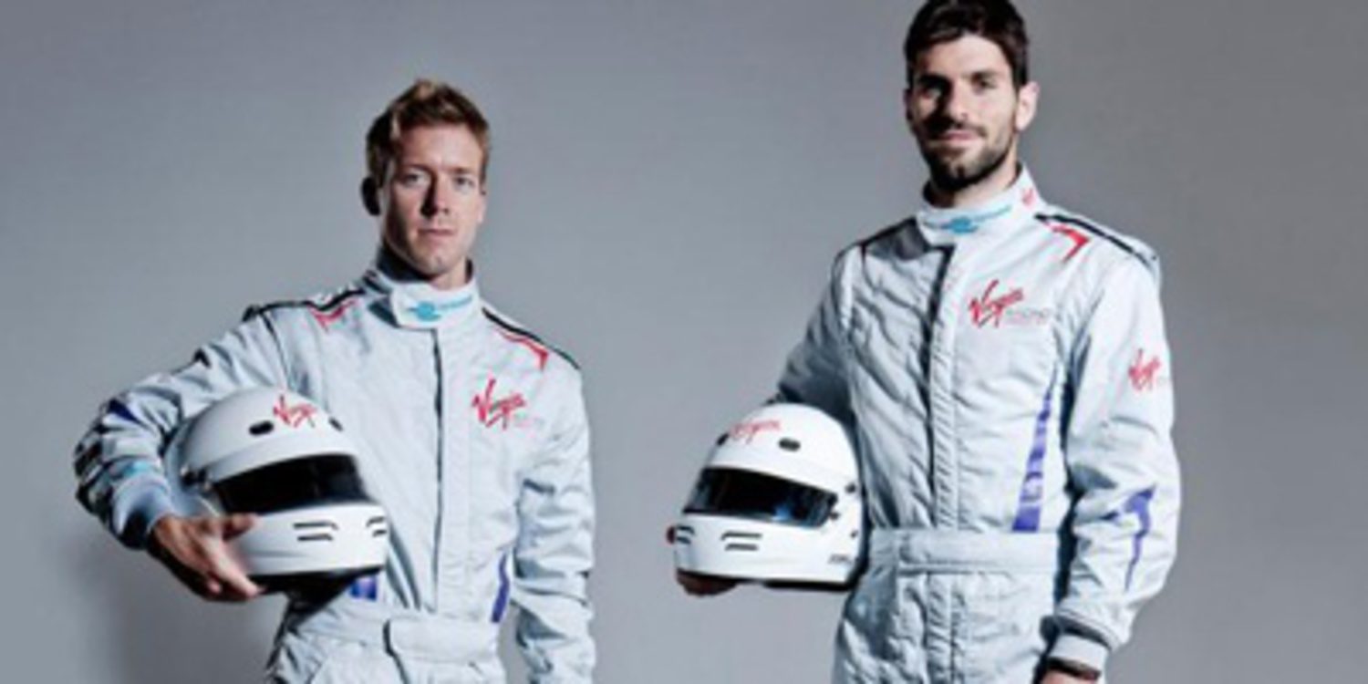 Sam Bird y Jaime Alguersuari con Virgin en la Formula E