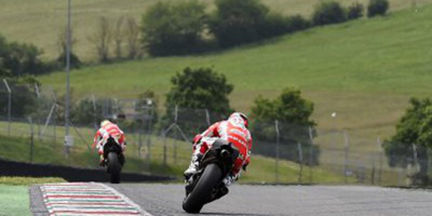 Test en Mugello de MotoGP para Ducati y Aprilia
