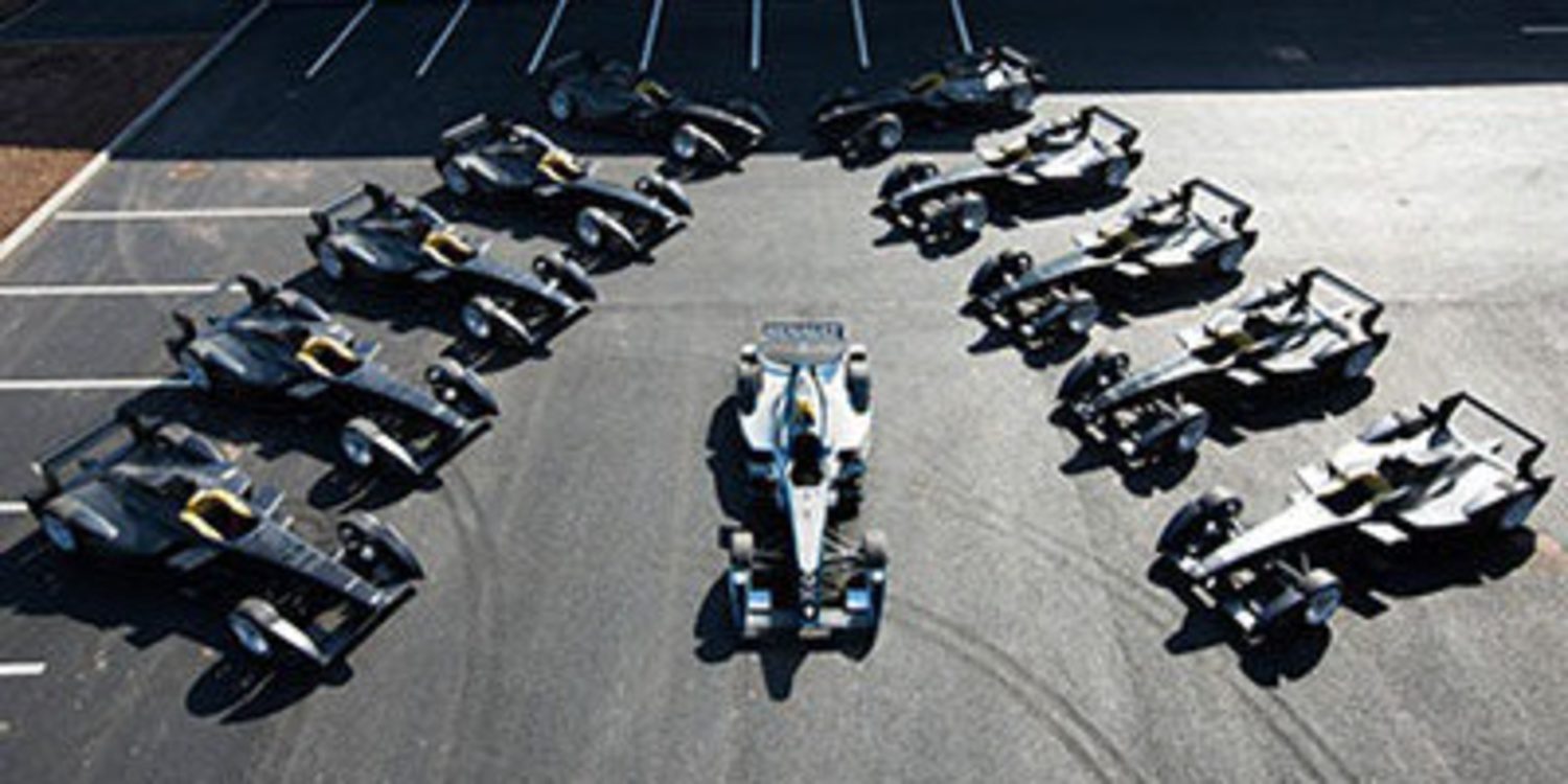 Los equipos de Formula E reciben sus monoplazas