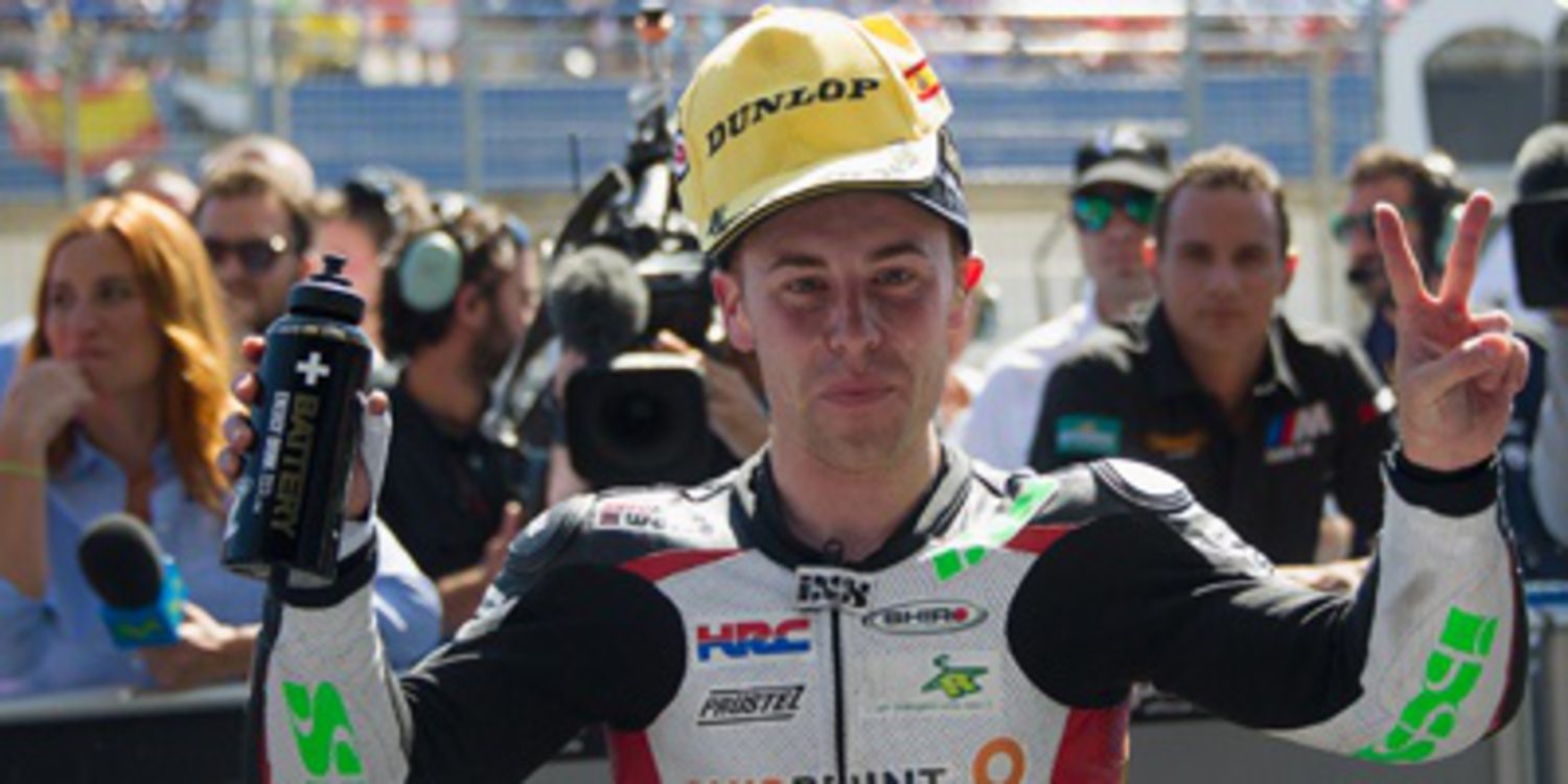 Efrén Vázquez suma su primera pole en Moto3