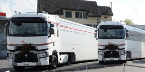 Sauber F1 Team renueva su flota de camiones de Renault