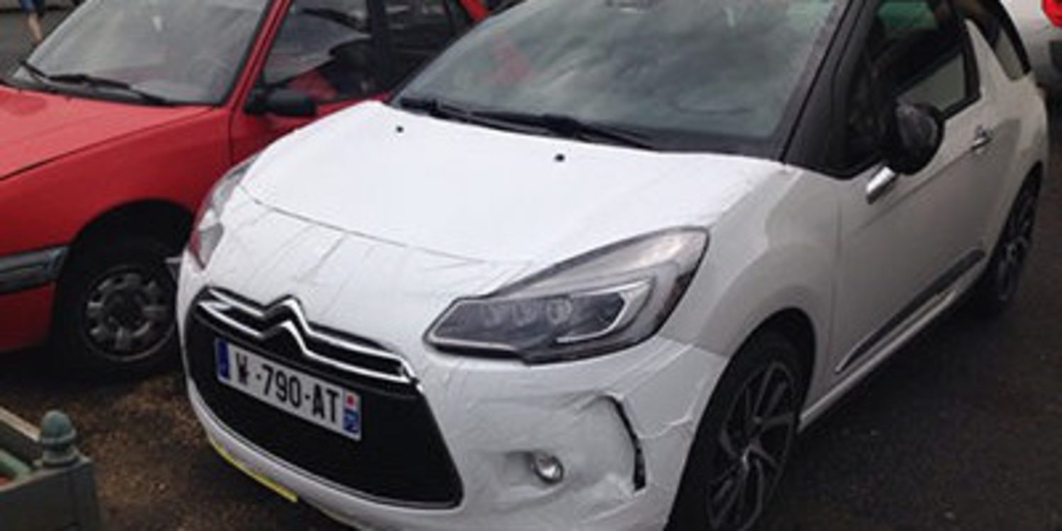 Cazado el restyling nuevo Citroën DS3