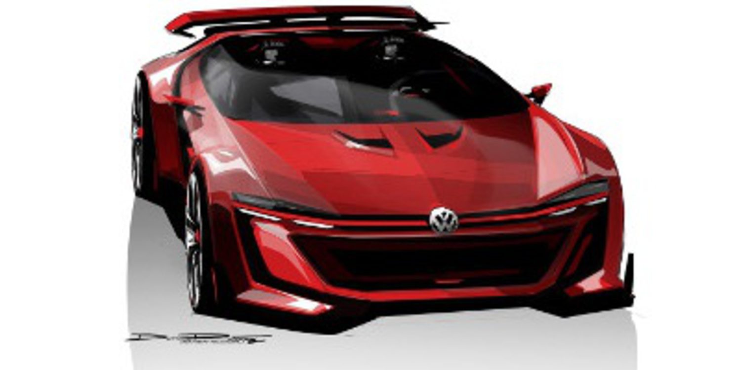 Volkswagen comienza el destape del GTI Vision Gran Turismo
