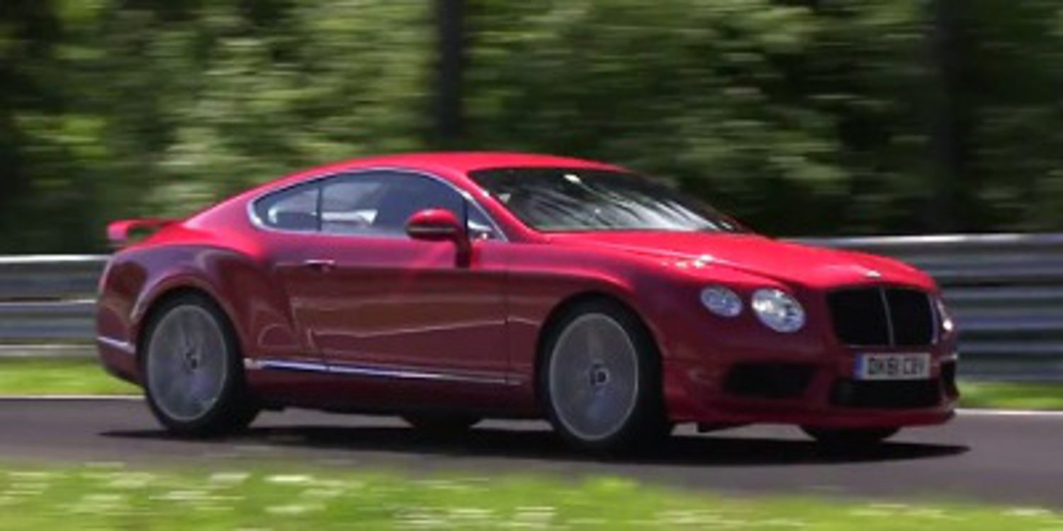 Cazan la posible versión RS del Bentley Continental GT V8