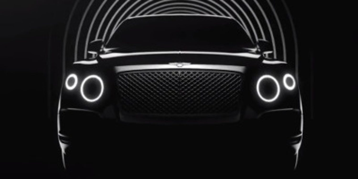 Bentley anuncia de nuevo su primer SUV con un vídeo
