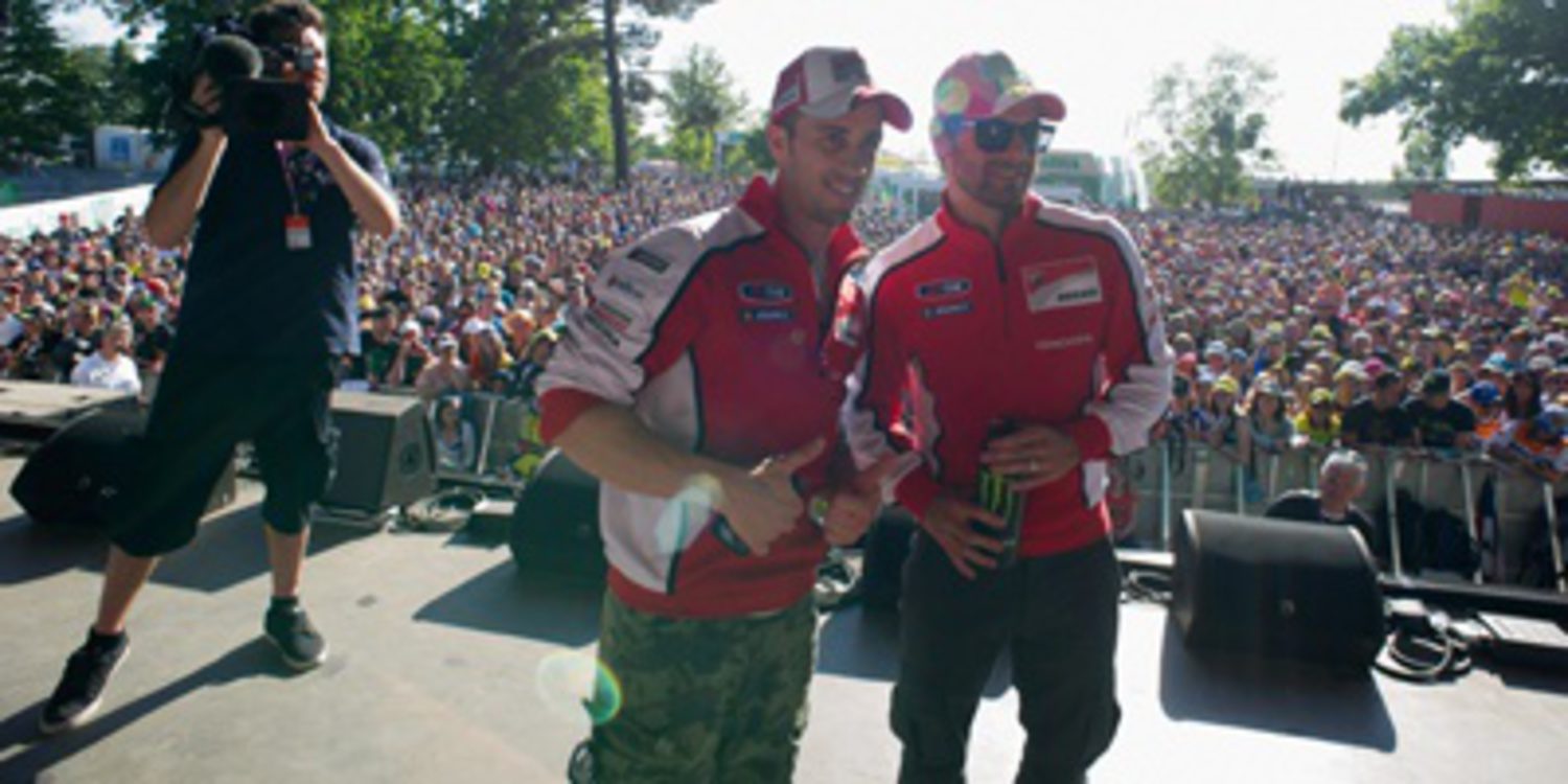 Ducati quiere vivir un gran fin de semana en el GP de Italia