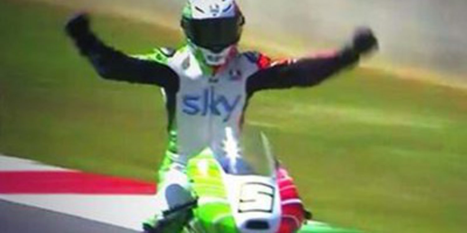 Romano Fenati gana Moto3 en su casa que es Mugello