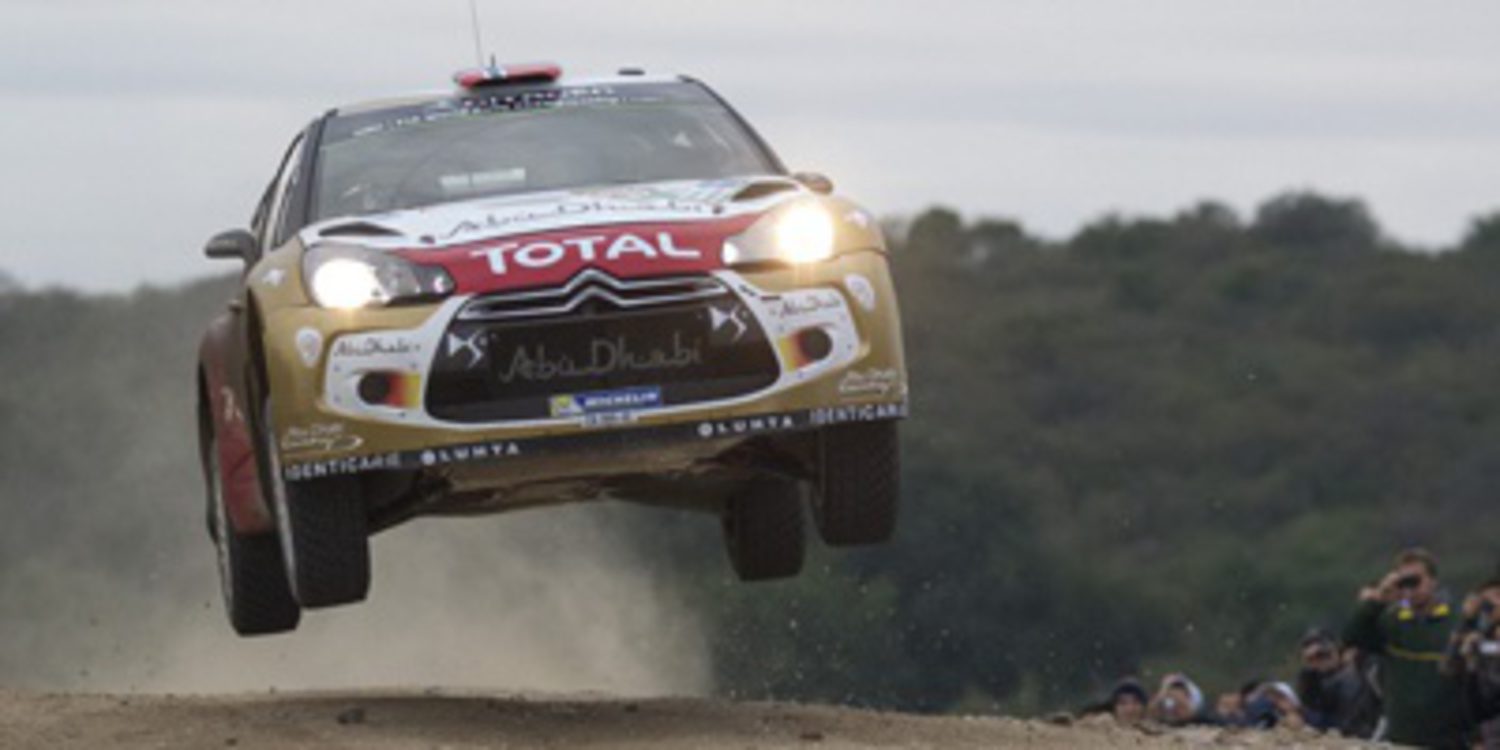 Citroën busca el éxito en el Rally de Cerdeña