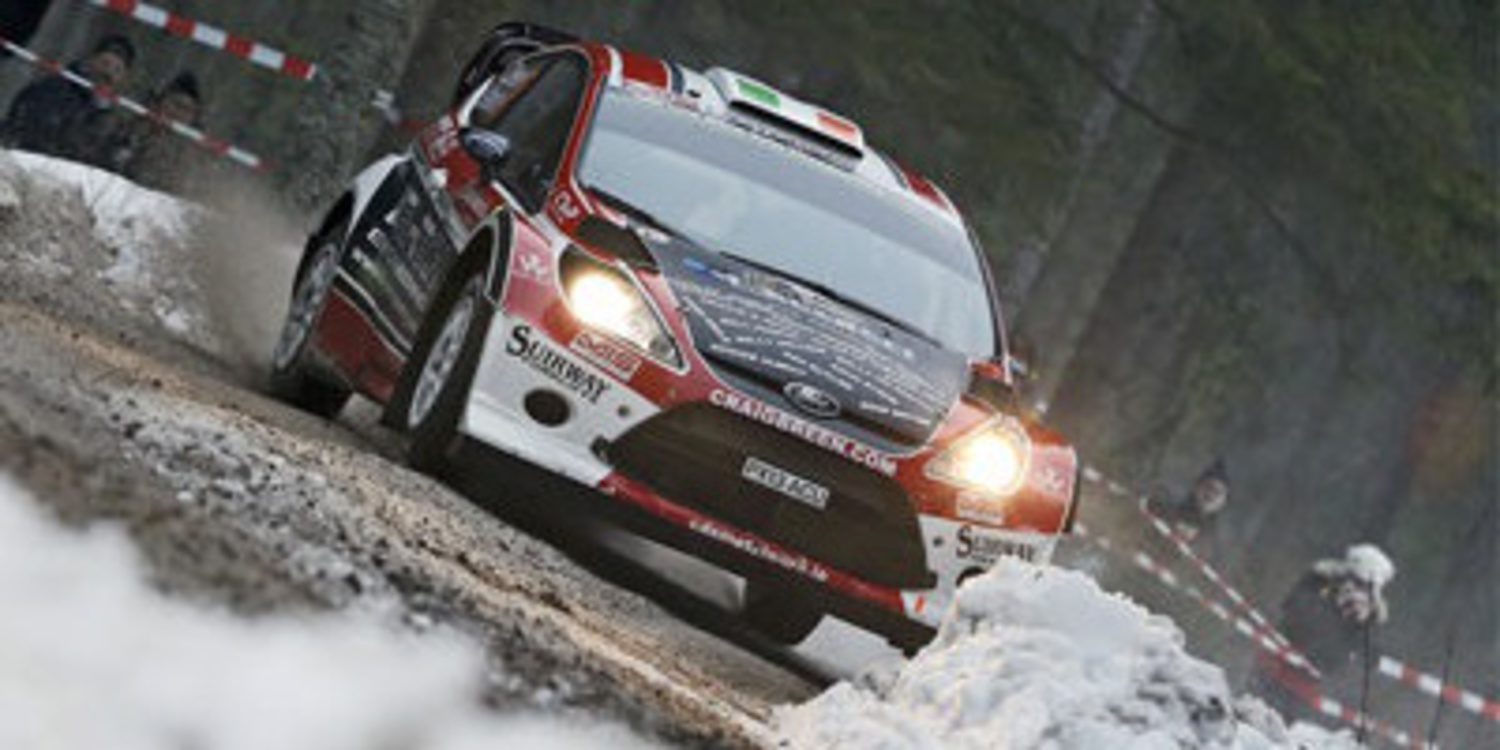 Craig Breen con un Fiesta RS WRC en Alemania y Finlandia