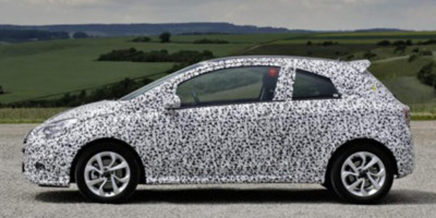 Opel nos muestra el nuevo Corsa bajo kilos de camuflaje