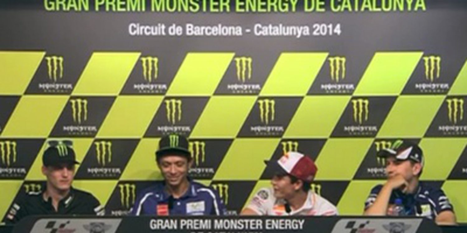 Rueda de prensa oficial del GP de Catalunya de MotoGP 2014