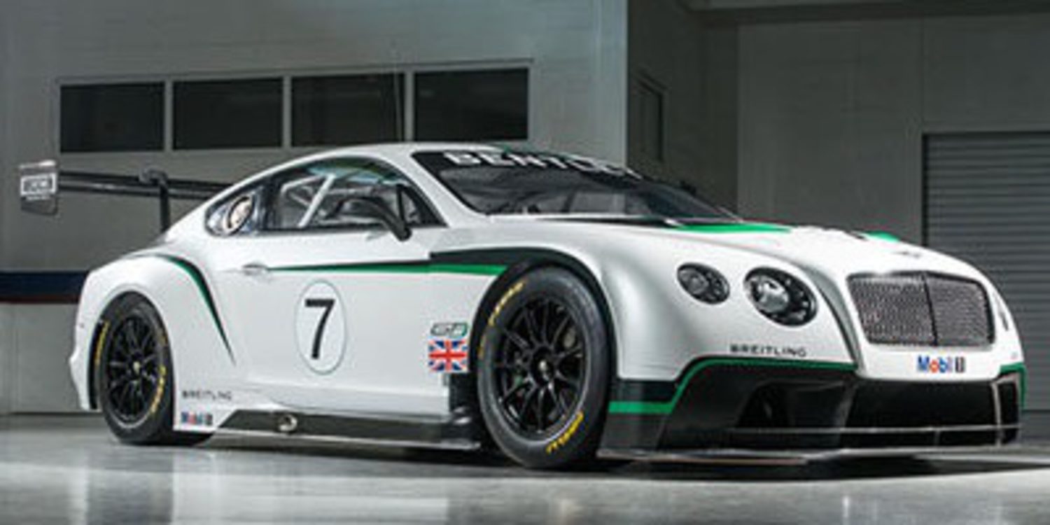 Bentley presentará un Continental GT3 de calle