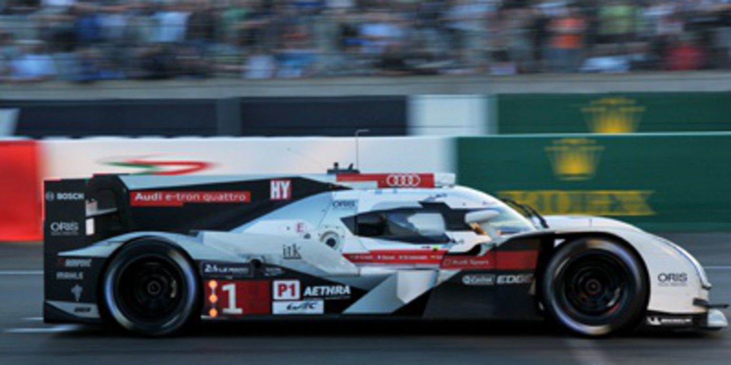 24 Horas de Le Mans 2014: Marc Gené y Audi amanecen líderes