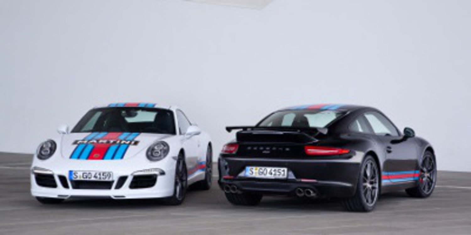 Nueva edición limitada Porsche 911 Carrera S Martini Racing Edition