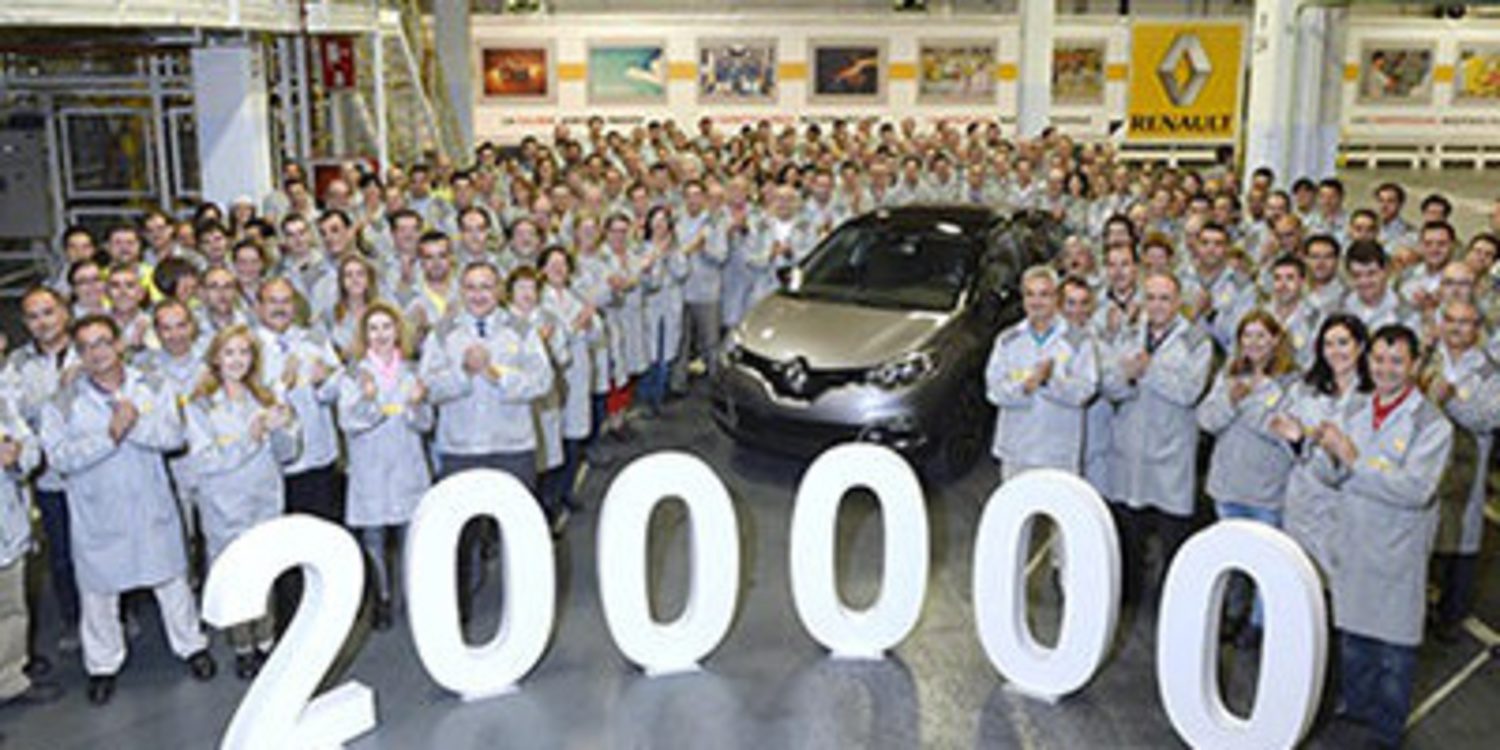 Renault fabrica en Valladolid el Captur 200.000