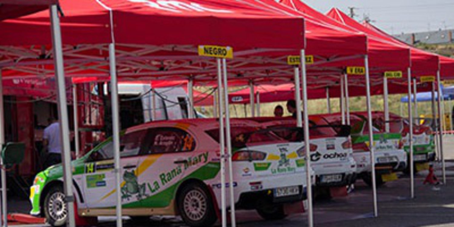 Trofeos y copas en el Rally de Tierra de El Bierzo