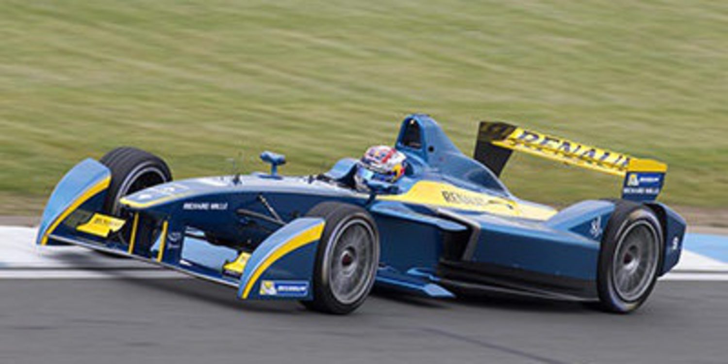 Sebastian Buemi encabeza el primer test de la Formula E