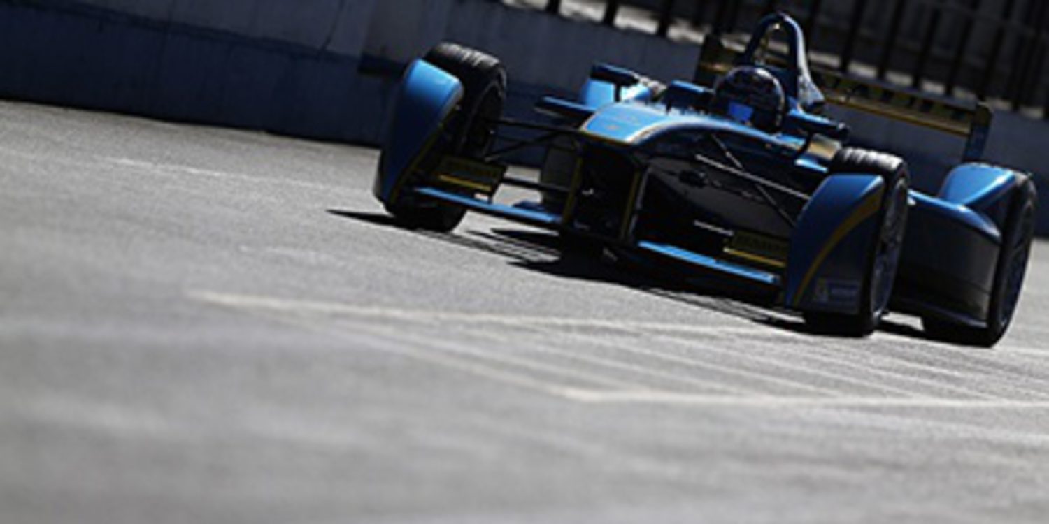 Sebastien Buemi manda otra vez en el test de Formula E