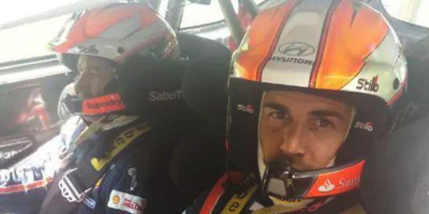 Dani Sordo prepara el Rally de Alemania con el i20 WRC