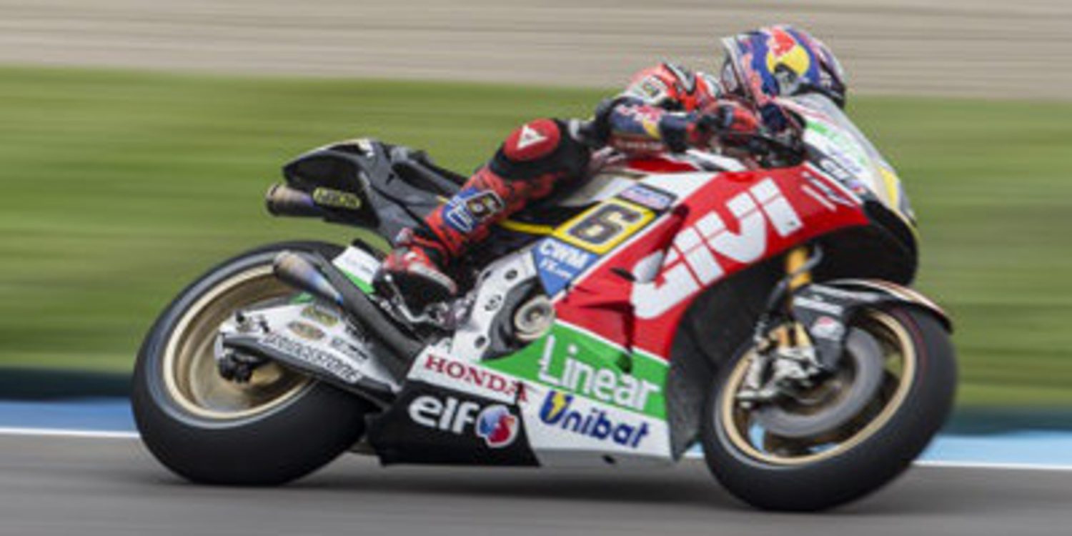 Stefan Bradl encabeza el paso a la Q2 de MotoGP en Indianápolis