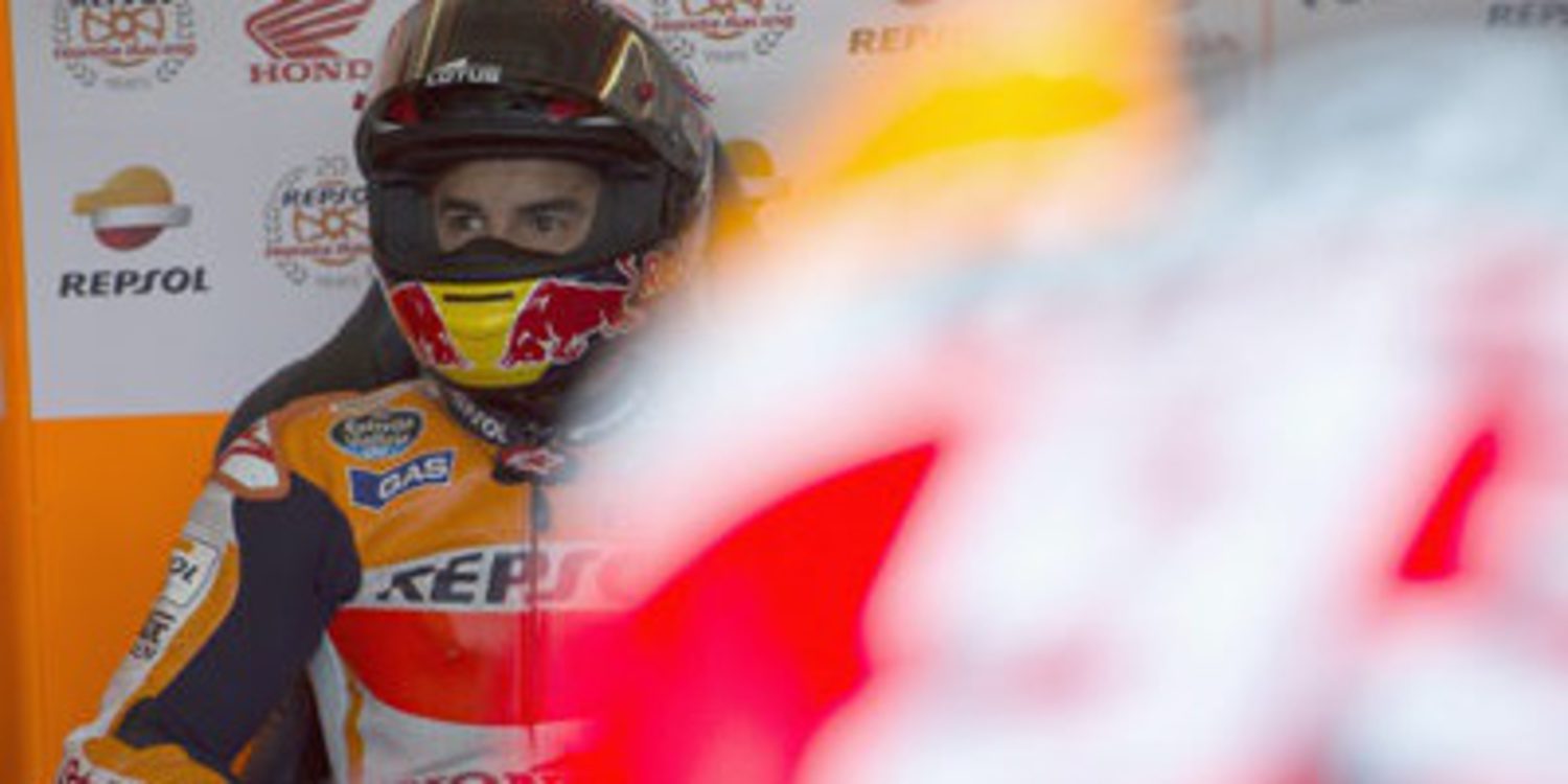 Pole para Marc Márquez en Brno con dos Ducati en primera fila