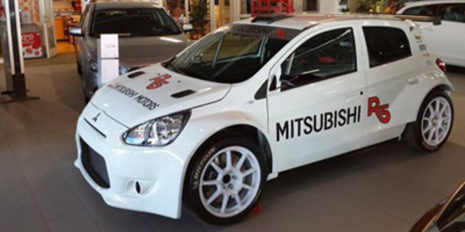 El Mitsubishi Mirage R5 se dejará ver en el Rallyday
