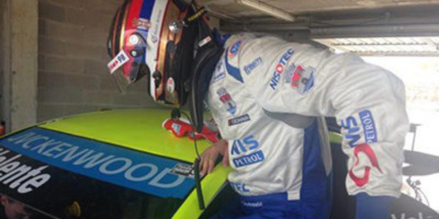 Dusan Borkovic entrena en España con el Chevrolet RML TC1