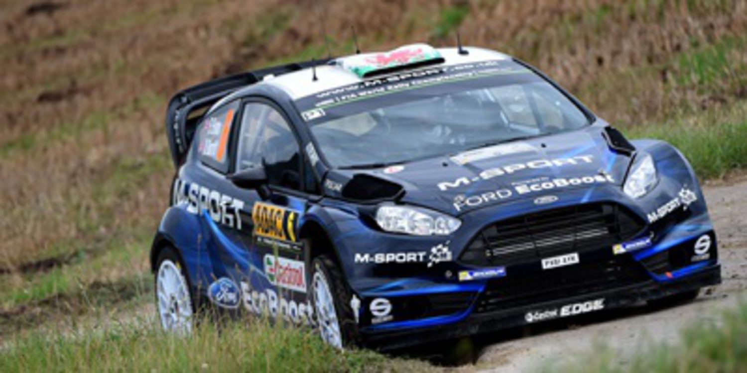 Elfyn Evans seguirá con M-Sport en el WRC 2015