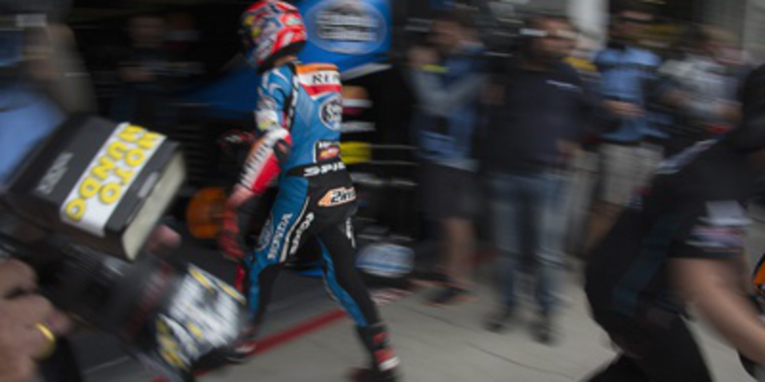 Alex Rins se anota el FP2 de Moto3 en Misano entre caídas