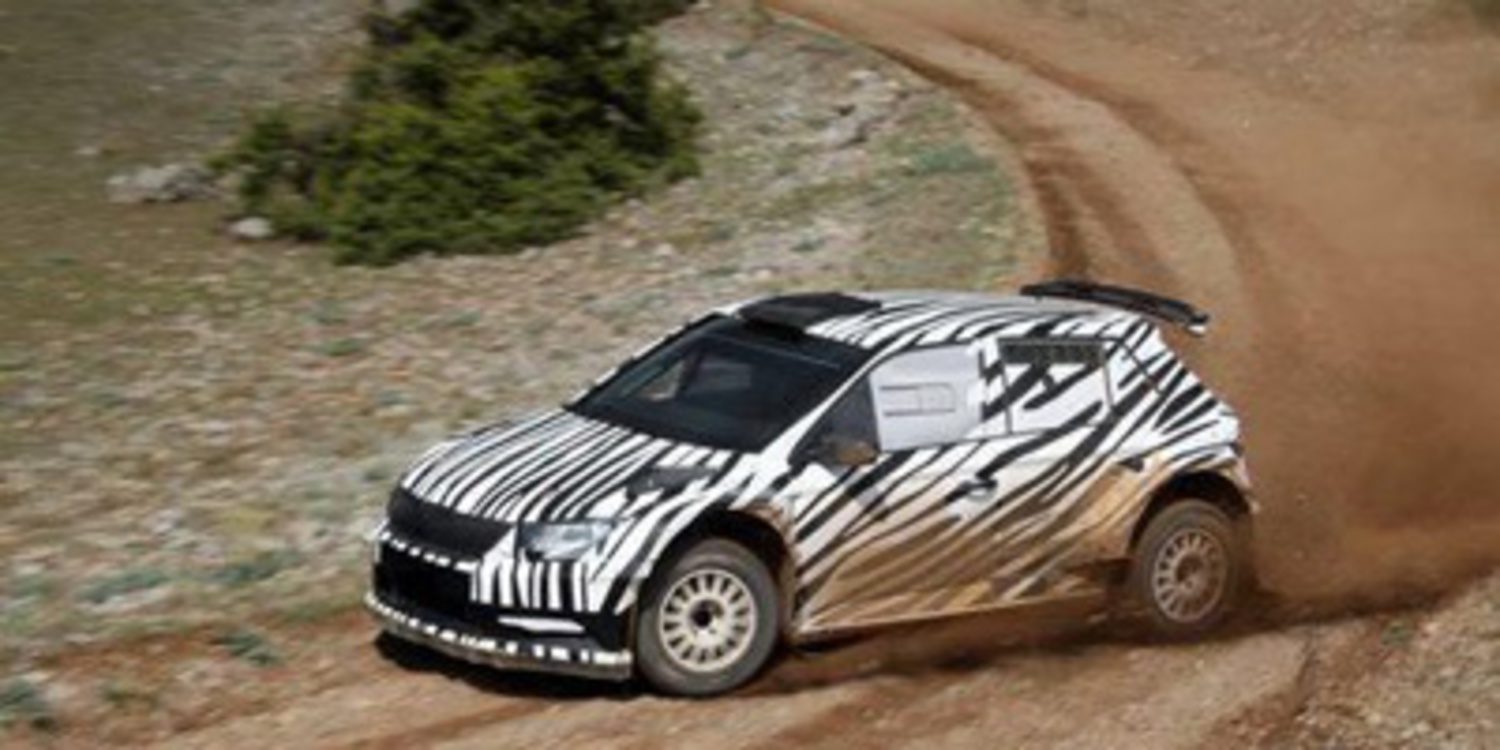 Toyota prueba el Yaris WRC y Skoda estrena el Fabia R5