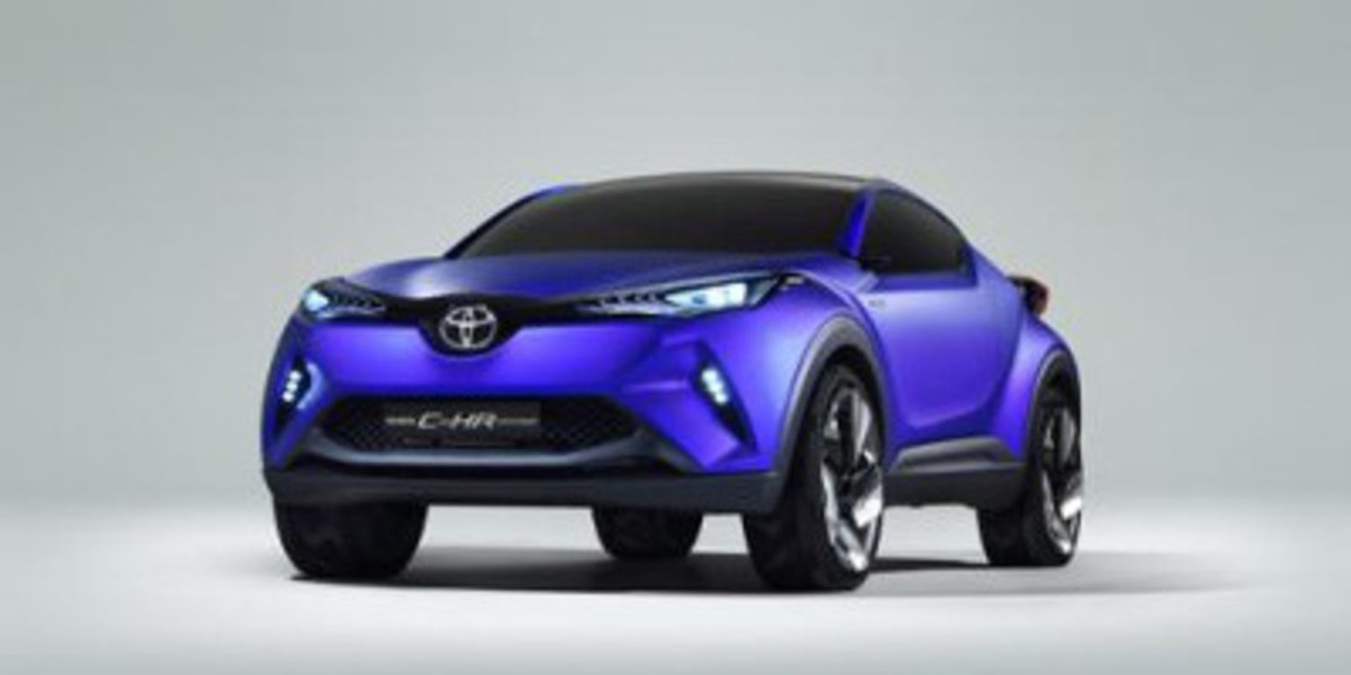 Filtradas las imágenes del Toyota C-HR concept