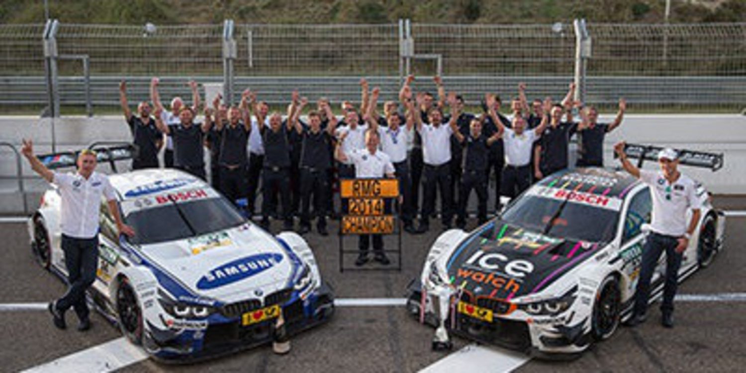 La temporada del campeón por equipos del DTM, BMW Team RMG