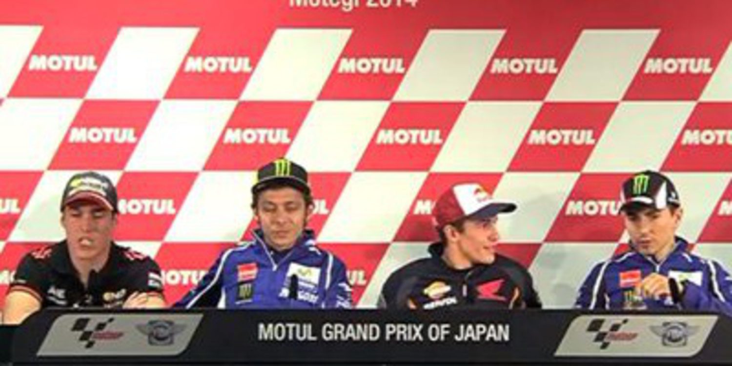 Rueda de prensa del GP de Japón de MotoGP 2014