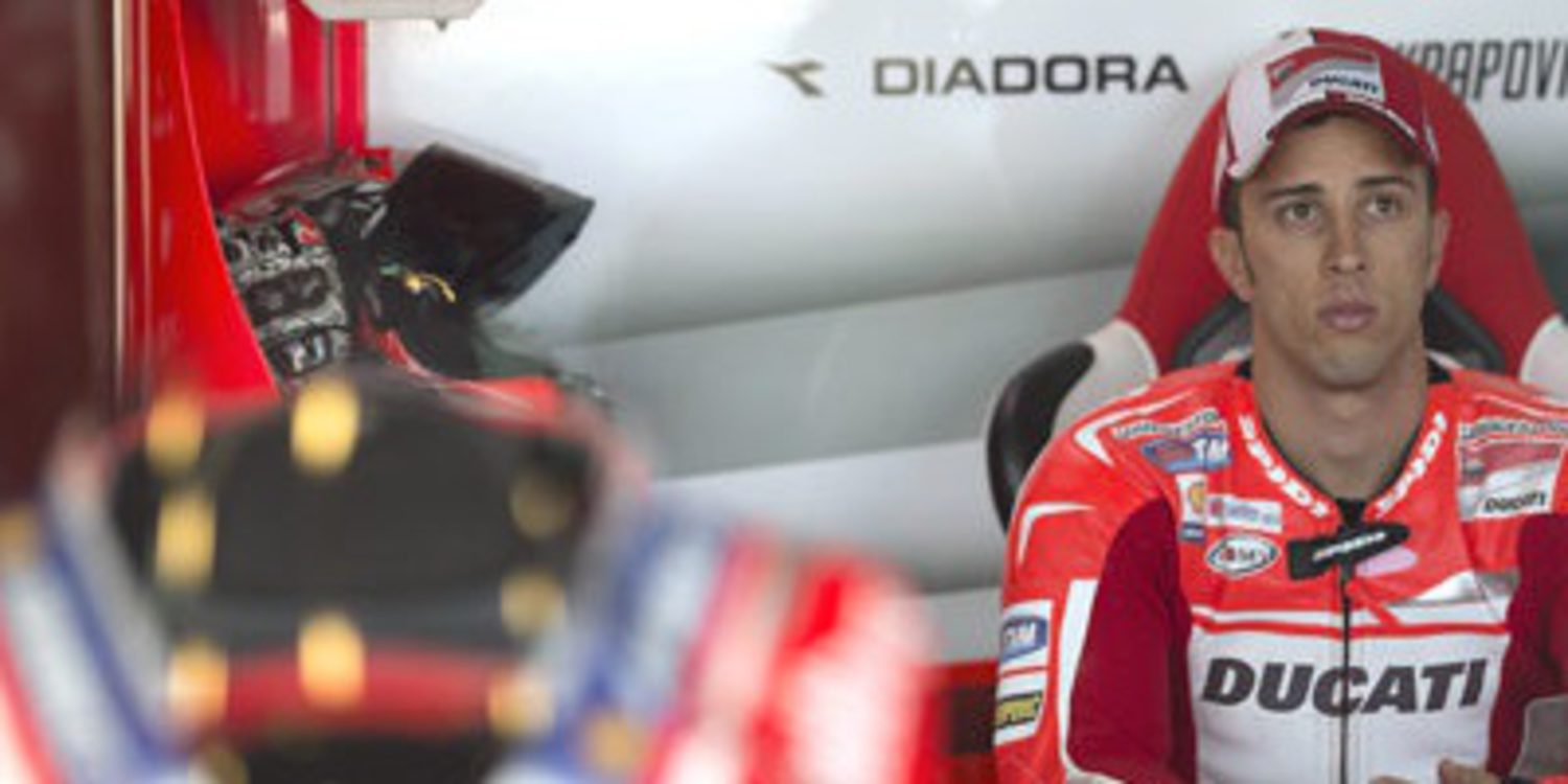 Goma extrablanda y mejor tiempo para Andrea Dovizioso en el FP2