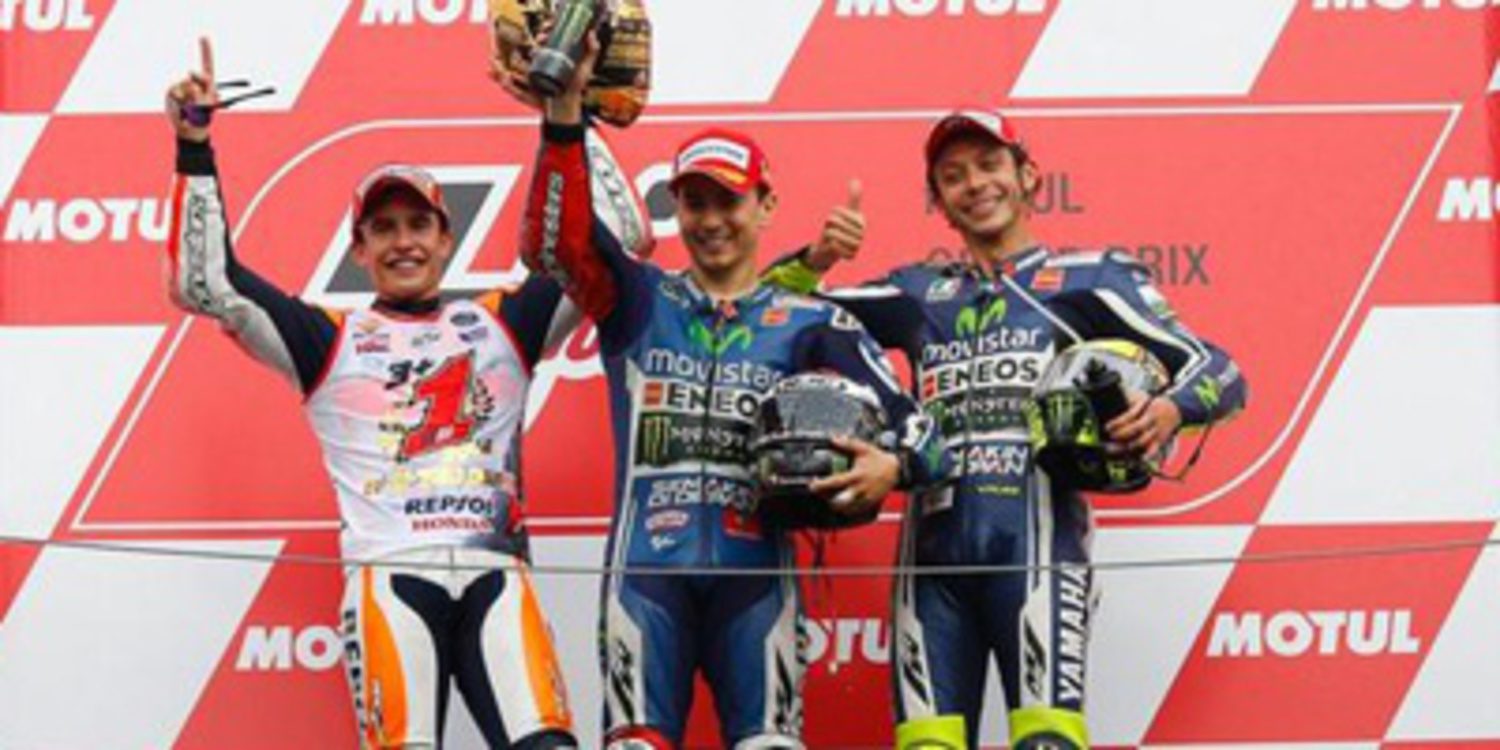 Jorge Lorenzo gana en Motegi y Marc Márquez es campeón