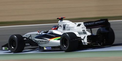 Will Stevens consigue una ajustada pole en Jerez