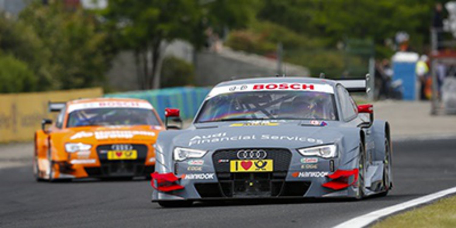 Audi ganadora del título de Constructores del DTM 2014