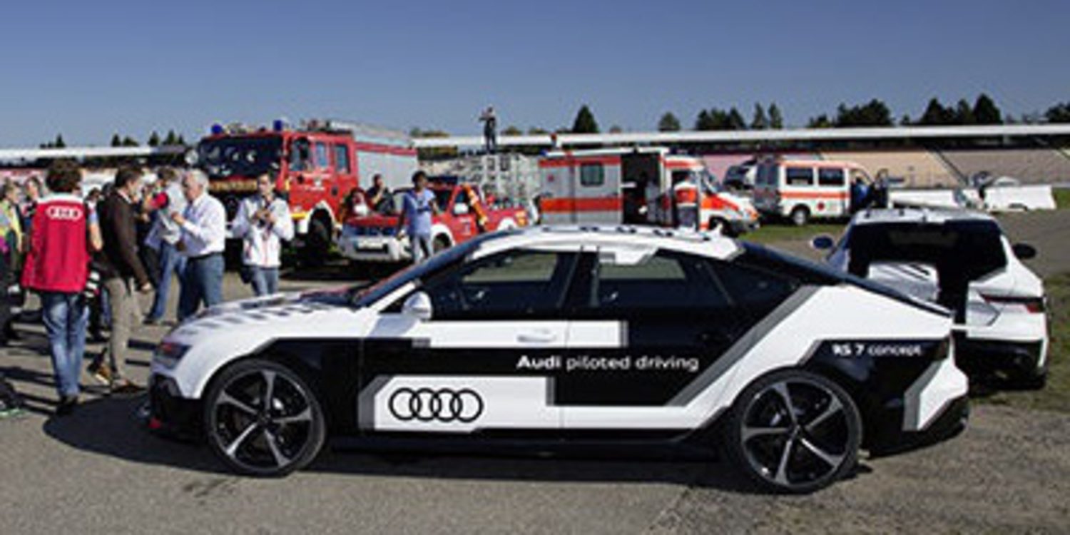 Audi presenta con éxito el RS 7 piloted driving concept