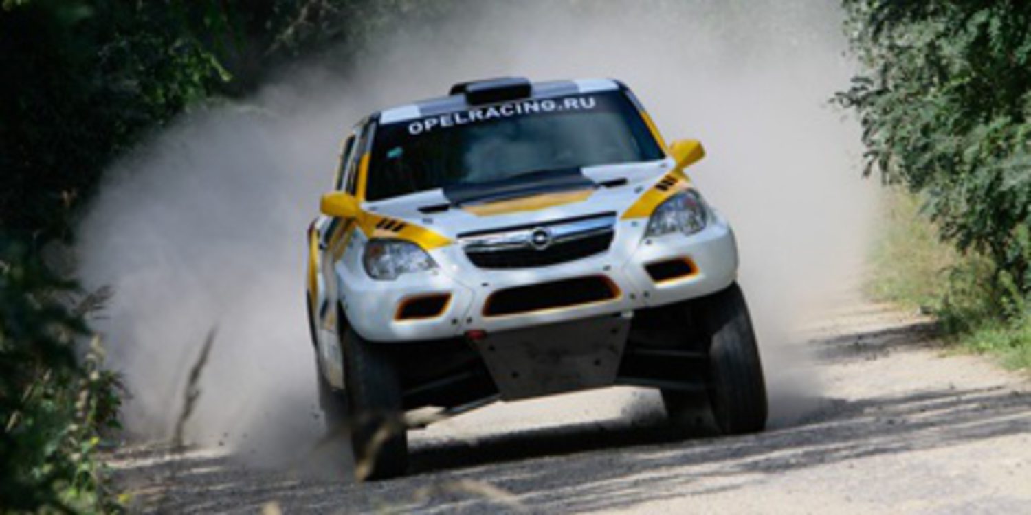 El Opel Mokka de Balázs Szalay para el Dakar 2015